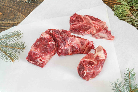 Beef Soup Bone Combo Pack (2 lb soup bones, 4-5 lb bag raw knuckle)