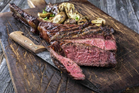 Elk Tomahawk Steak