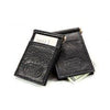 Bison Leather Money Clip
