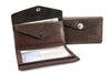 Bison Leather French Clutch