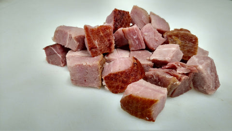 Pork Ham Cubed Uncured, 16 oz